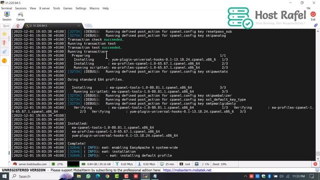 How to MariaDB install cPanel/WHM in Almalinux 8 | Host Rafel смотреть онлайн