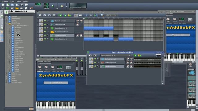 Looping Piano Rolls in LMMS - Linux Audio and Music смотреть онлайн