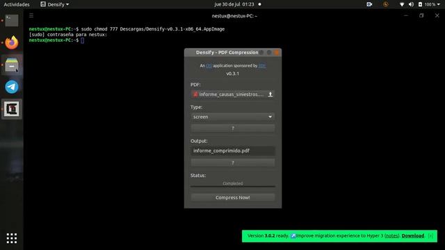 Densify | Un compresor de archivos PDF para Ubuntu 20.04 смотреть онлайн