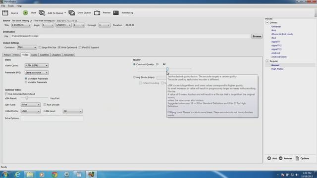 Reduce File Size with Handbrake (Without losing Quality) смотреть онлайн