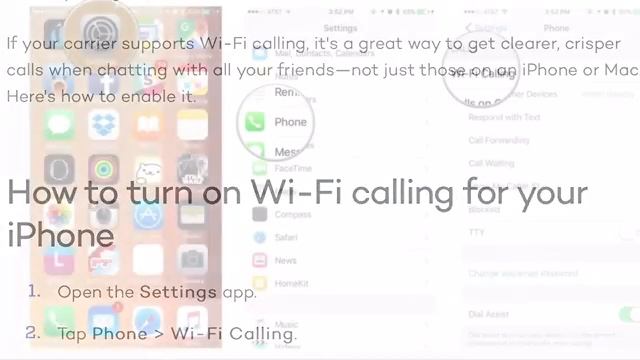 How to turn wifi-calling iPhone смотреть онлайн