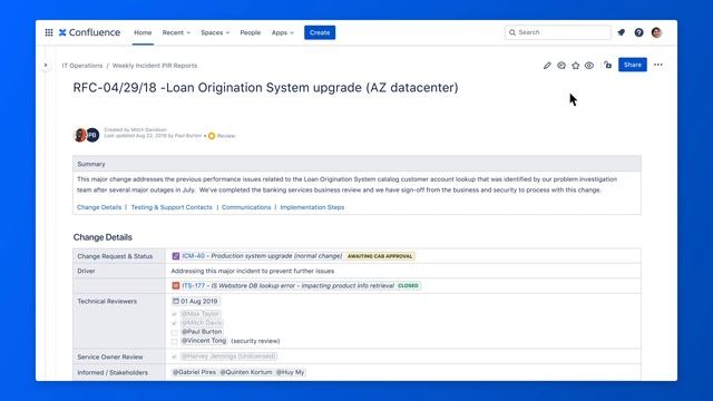 Change Management, Atlassian ITSM Demo Series смотреть онлайн