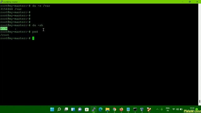 How to use du command in Linux | du command summary with examples смотреть онлайн
