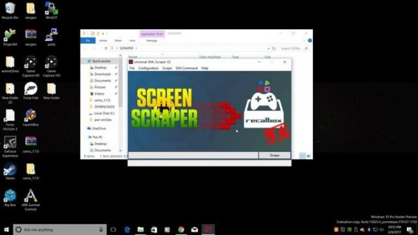 Add Game Art Batocera.Linux X86 Using Universal XML Scraper