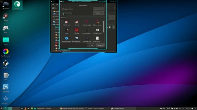 Create Application Launcher In KDE Menu смотреть онлайн