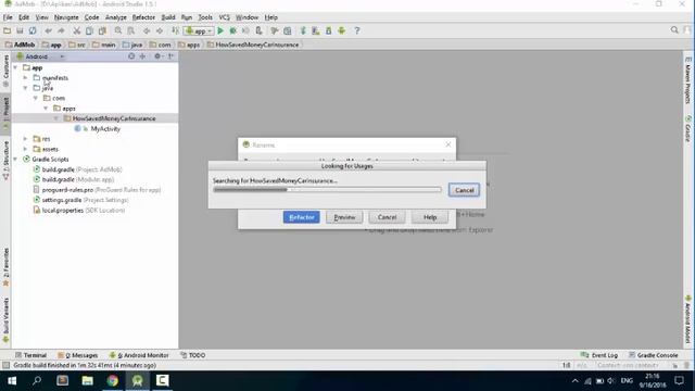 Cara Rename Package Di Android Studio смотреть онлайн