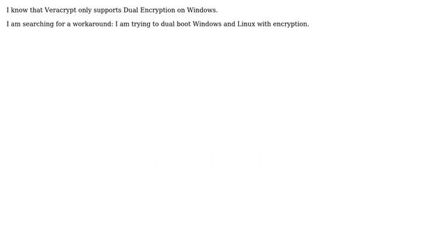 Veracrypt Dual Boot Linux and Windows? смотреть онлайн