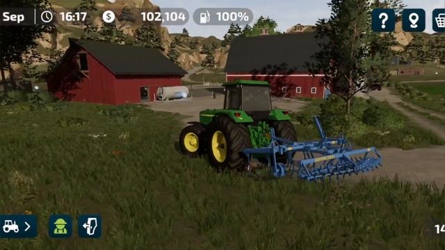 John Deere 4755 Cultivation | Farming Simulator 23 | fs23 смотреть онлайн