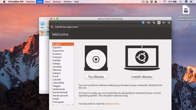 How to install Ubuntu 16.04.1 LTS on VirtualBox смотреть онлайн
