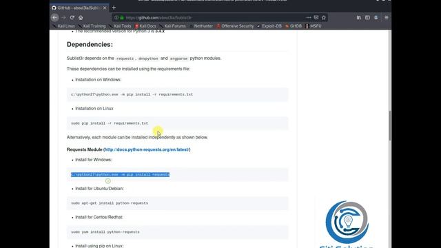How to Download and Install Sublist3r in Kali Linux 2020.3 смотреть онлайн