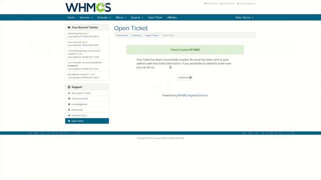 How to raise support ticket quickly on WHMCS - WHMCS FreeSetup смотреть онлайн