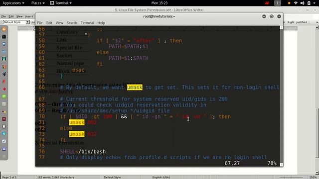 5.1 Linux File System Permission : Type, UMASK, & Default Permission смотреть онлайн