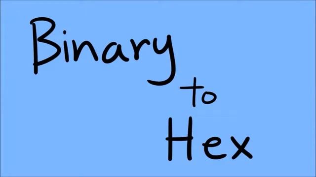 Data Conversion : Denary Binary Hexadecimal смотреть онлайн