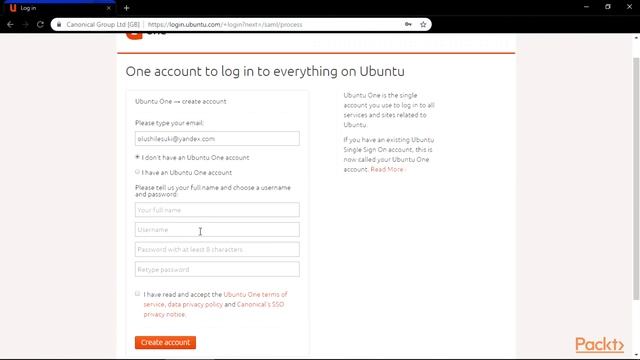 Learning Linux Device Drivers Development : Create Linux Account | packtpub.com смотреть онлайн