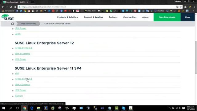 Descarga de SUSE Linux Enterprise Server 11 SP4 y Zimbra смотреть онлайн