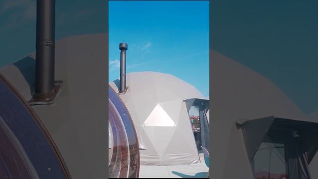 Кафе в сфере - отличное решение для бизнеса #глэмпинг #glamping смотреть онлайн