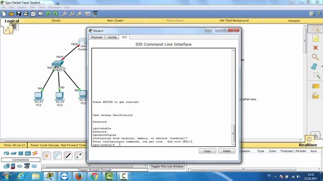 (16.DERS)Cisco Packet Tracer Hostname Konsol Telnet Subnet Gateway Yapılandırması смотреть онлайн