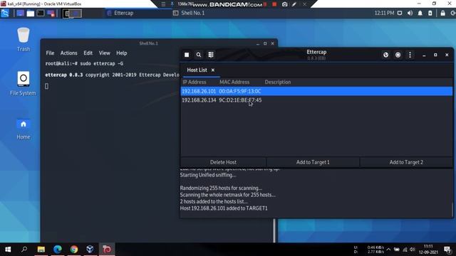 Session Hijacking with Ettercap смотреть онлайн