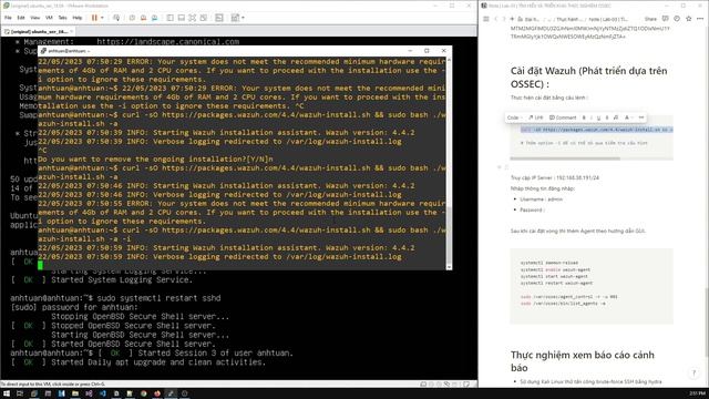 [TH-IPS/IDS] | Lab-03 | Tìm hiểu và triển khai thực nghiệm OSSEC và Wazuh смотреть онлайн