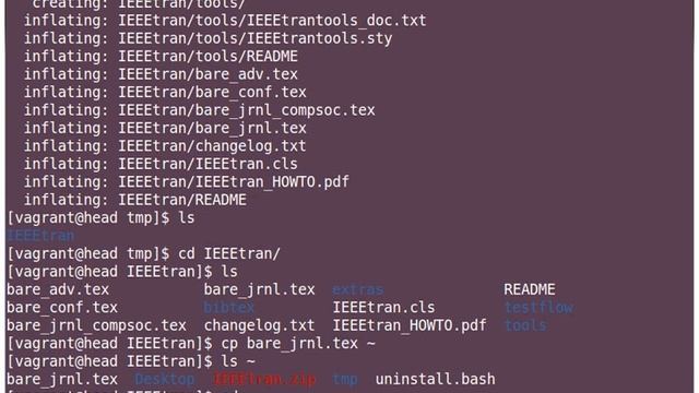 How to use the IEEEtran LaTeX template in Linux смотреть онлайн