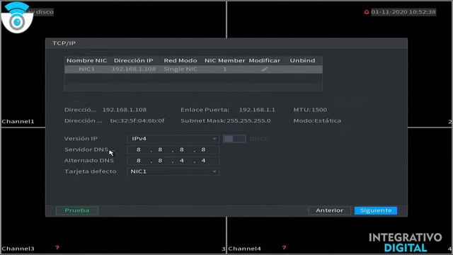 Video Nº 2 Inicio De Configuracion Xvr 1b04h Dahua