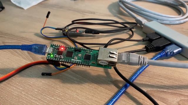 Remora-RP2040-W5500 testing смотреть онлайн