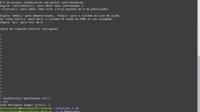 Saving your R command line history смотреть онлайн