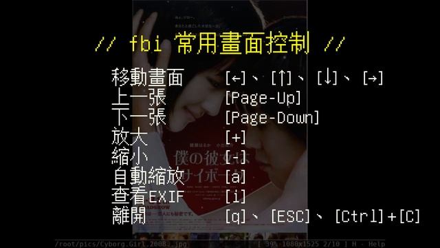 於Linux控制台內的圖片瀏覽器，fbi | 使用 Ubuntu 做示範 | 挨踢實驗室 смотреть онлайн
