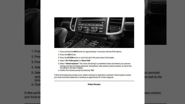 Porsche PCM 3.1 random reboot possible fix смотреть онлайн