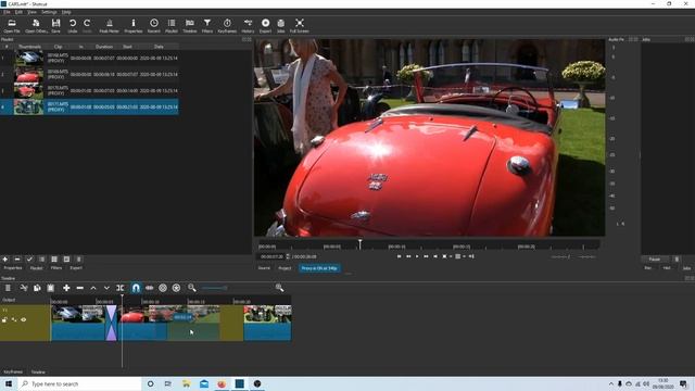 Shotcut Tutorial: How To Apply Transitions/Crossfades Across Video Clips. Video Editing Tutorial. смотреть онлайн