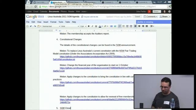 Linux Australia Special General Meeting смотреть онлайн