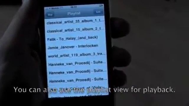 iSom: A PlaySOM music player interface for the iPhone смотреть онлайн