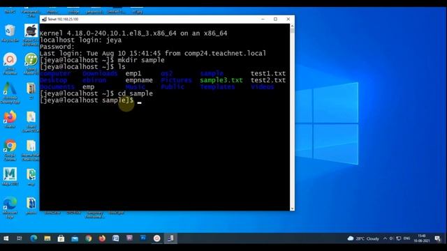 Learn Linux commands in Tamil | Directory Management commands in Linux - In Tamil смотреть онлайн