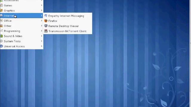 Network manager tool in a Fedora Linux computer смотреть онлайн
