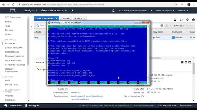 AWS - SSH Config смотреть онлайн
