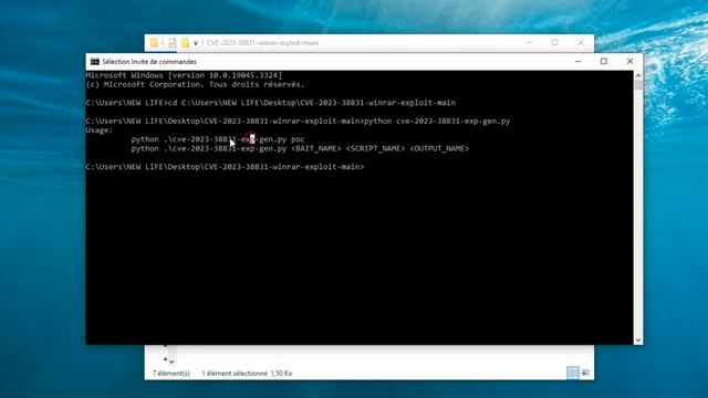 POC Exploiting CVE-2023-38831: WinRAR Remote Code Execution смотреть онлайн
