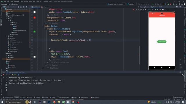 how to get device info in Flutter | device_info_plus | Packages Tutorial смотреть онлайн