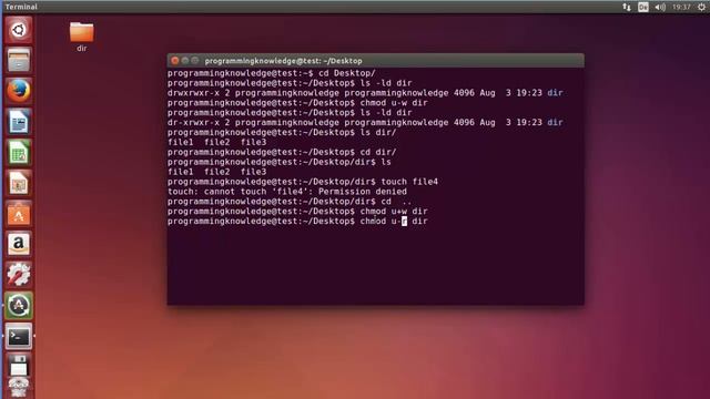 Linux Command Line Tutorial For Beginners 18 - directory permissions and chmod смотреть онлайн