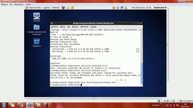 Servicio HTTP en CentOS смотреть онлайн
