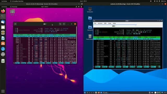 Ubuntu 22.04 vs Lubuntu 22.04: RAM test for the Betas! смотреть онлайн