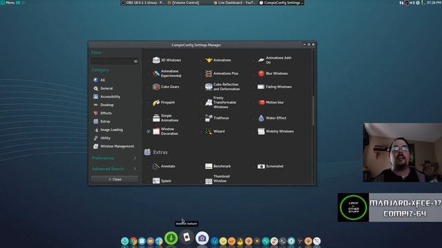 Look at Linux & Other Stuff manjaro-xfce-compiz 17(LIVE) смотреть онлайн