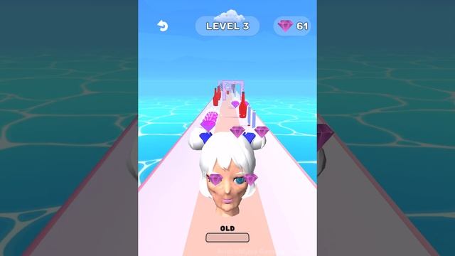 Face Evolution Runner - All Levels Gameplay Android,ios (Levels 1-4) смотреть онлайн