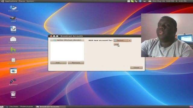 How To: Setup Gwibber (Twitter & Facebook) смотреть онлайн