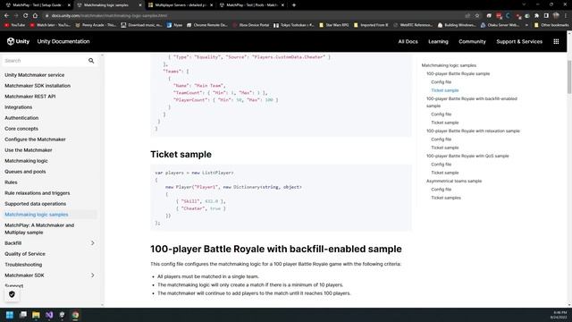 Getting started with Unity Server Hosting and Matchmaking смотреть онлайн