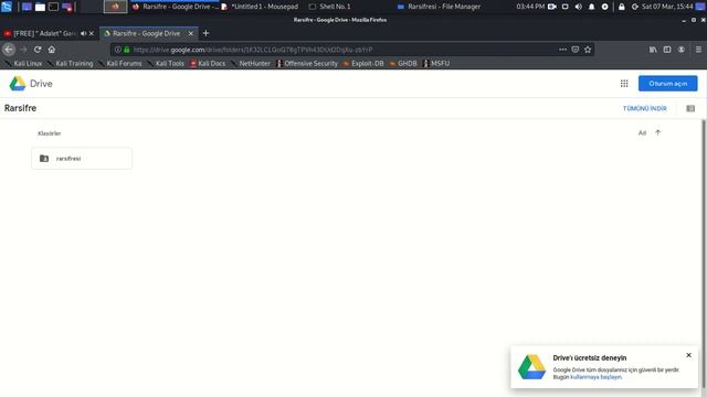 Kali Linux ile .RAR Şifresi Kırma (Kali Lİnux) смотреть онлайн
