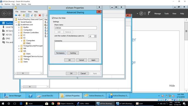 Server2012-Map Network Drive to Client by Service by Lecturer KIM NO @RUPP смотреть онлайн
