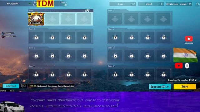 1VS1 BGMI LIVE WITH SUBSCRIBER AND RANDOMS 🛑 | Mr PuddinYT Live 🔥#customroom #1vs1tdm #1v1 смотреть онлайн