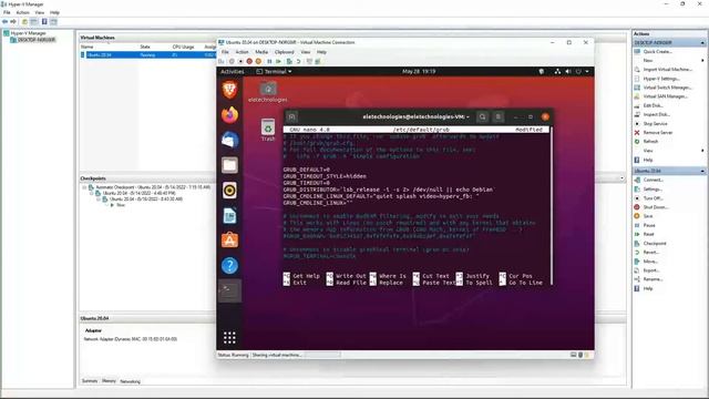 How To Make Ubuntu VM Full Screen in Hyper-V смотреть онлайн