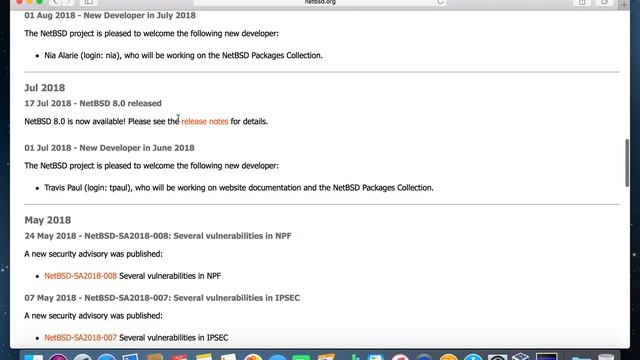 NetBSD 8.0 install - on VirtualBox смотреть онлайн