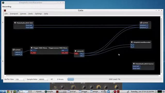 Using the LINUX AUDIO APP - jalv.select - as a Morse Code Practice Oscillator -step by step demo смотреть онлайн